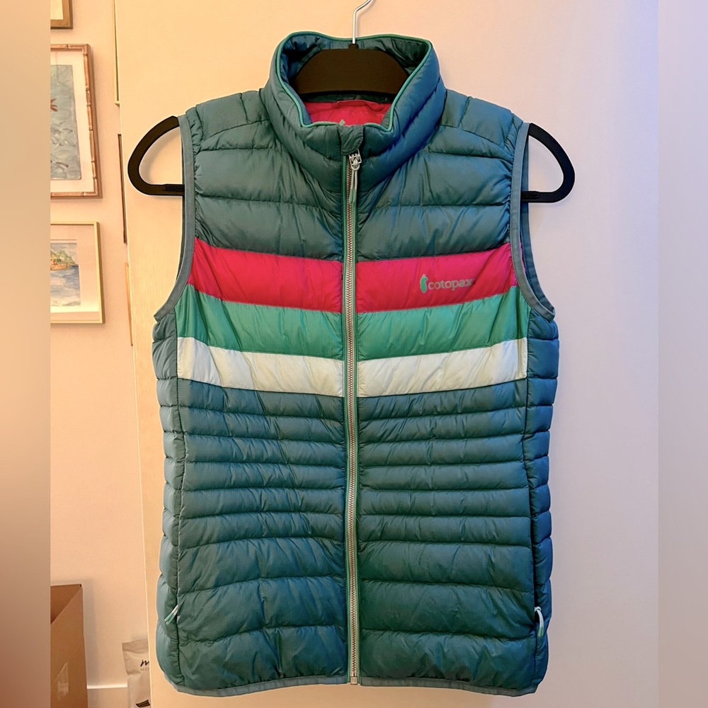 Cotopaxi Fuego retro down vest size S